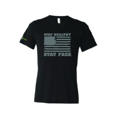 Stay Healthy Stay Free V-Neck