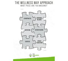 The Wellness Way Puzzle Pieces Poster